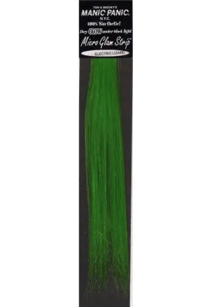 Manic Panic - Micro Synthetic Glam Strips 8'' Electric Lizard - Hair Extensions