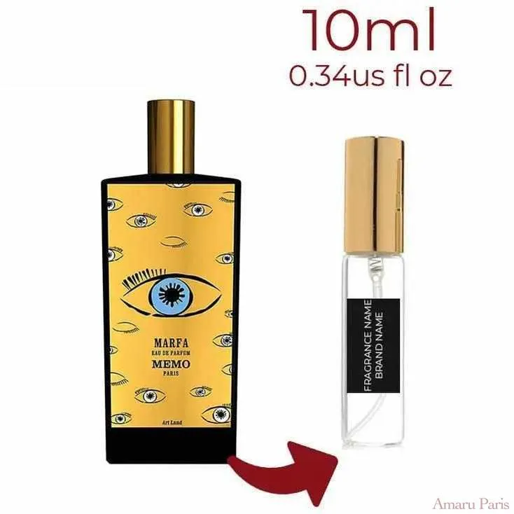 Marfa Memo Paris for women and men Decant Fragrance Samples