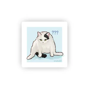 MariaLatte Pixel Question Sticker