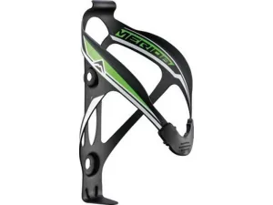 Merida Alloy Friction Bottle Cage (Black/Green/White)