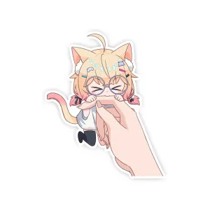 MinikoMew Latched On Sticker