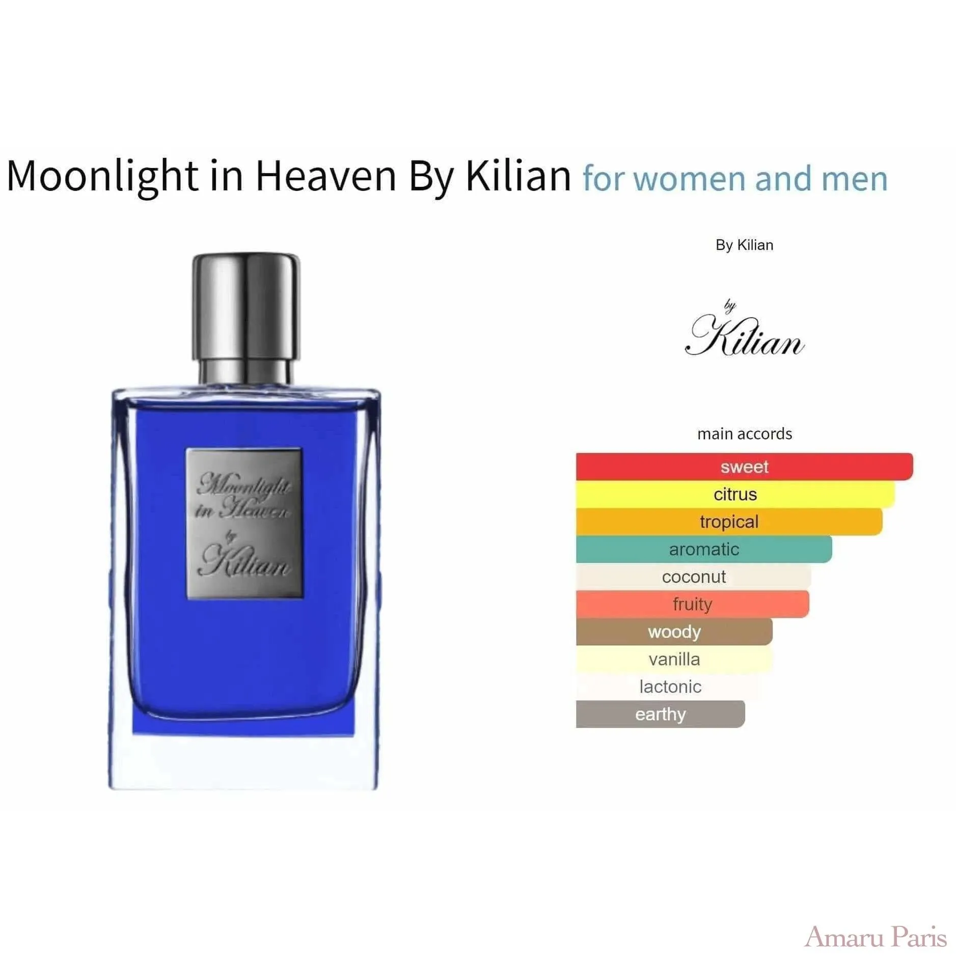 Moonlight in Heaven By Kilian for women and men Decant Fragrance Samples