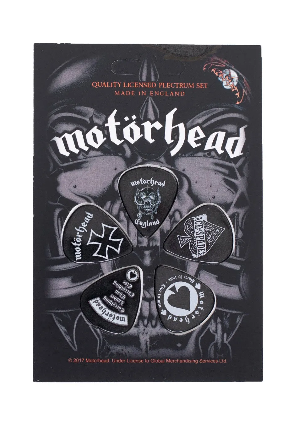 Motörhead - England - Plectrum