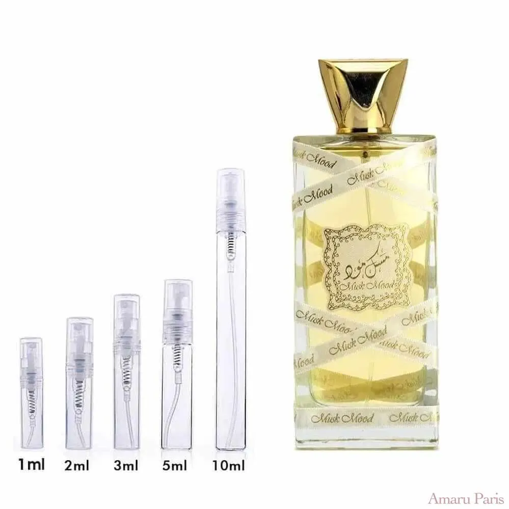 Musk Mood Lattafa Perfumes for women and men Decant Fragrance Samples