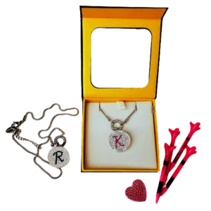 Navika Crystal Allure Magnetic Necklace For Ball Marker