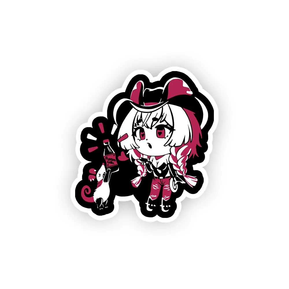 NellieAndGrits Possum Cola Sticker