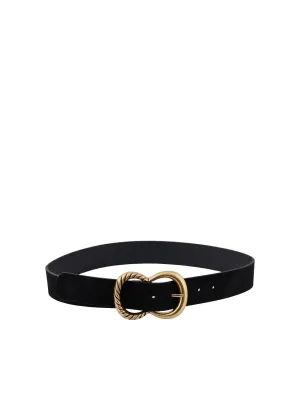 Nelly Suede Belt (Black)