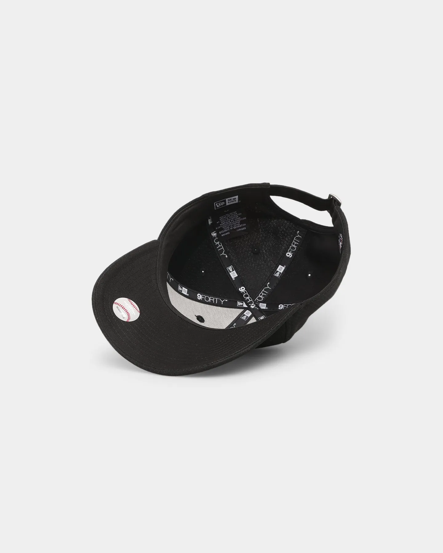 New Era Los Angeles Dodgers 'Hex' 9FORTY Strapback Black/Orange