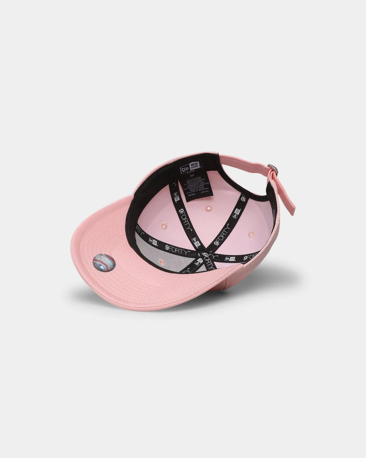 New Era Women's Los Angeles Dodgers 9FORTY Q222 Pink Hex Strapback Light Pink