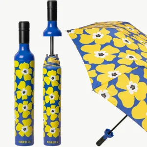 Nikki on Blue Bottle Umbrella