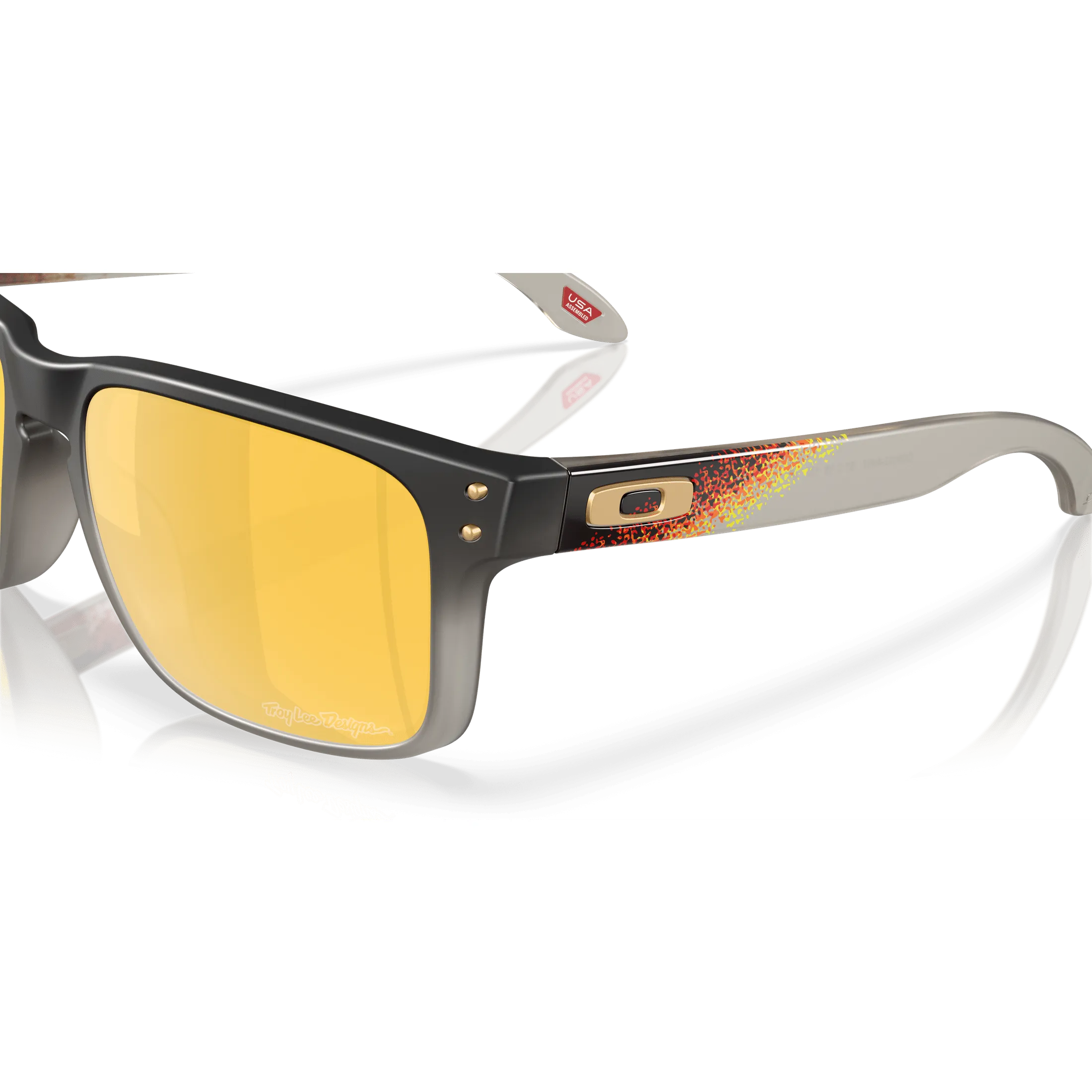 Oakley Holbrook Troy Lee Design sunglasses - Black Fade 24K Polarized