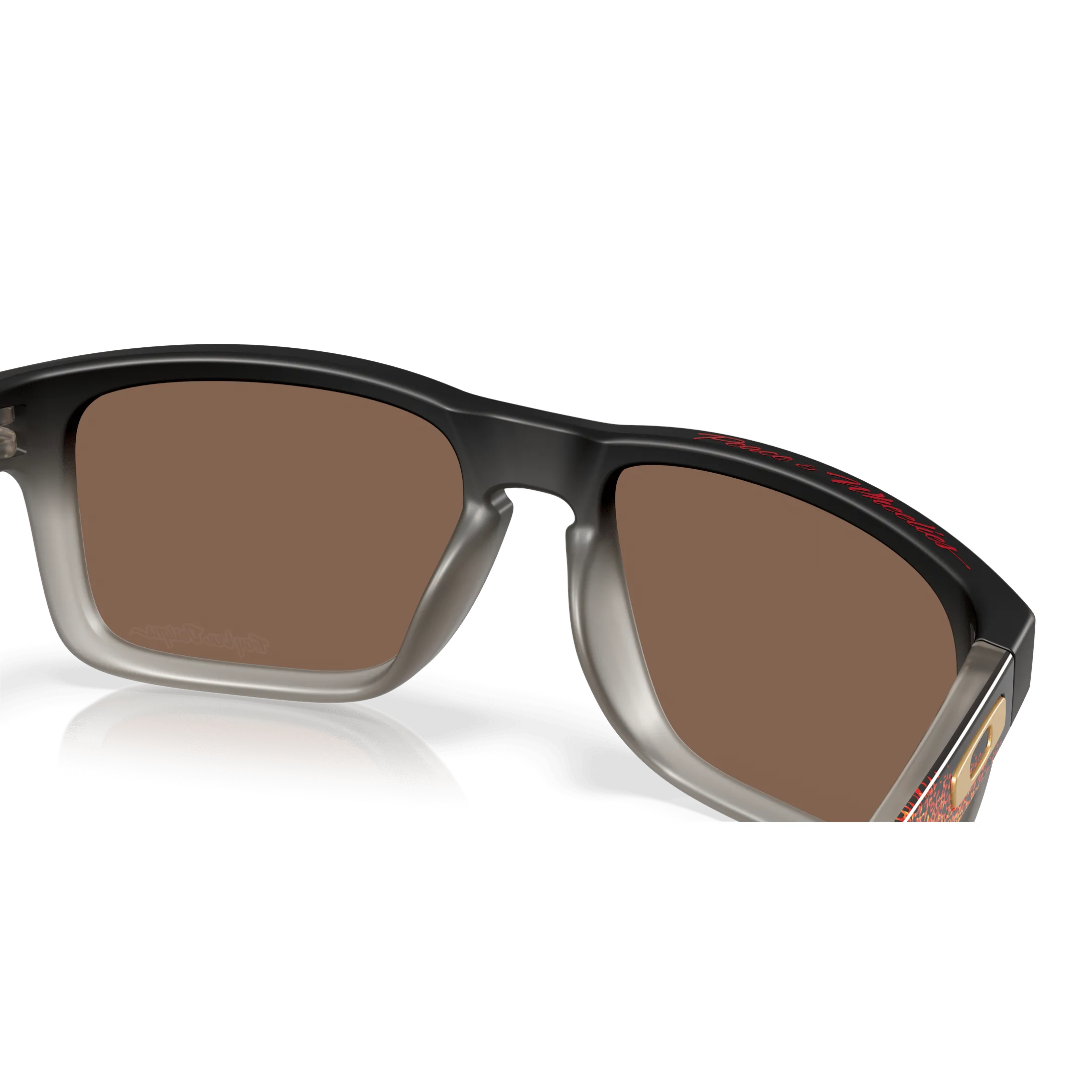 Oakley Holbrook Troy Lee Design sunglasses - Black Fade 24K Polarized