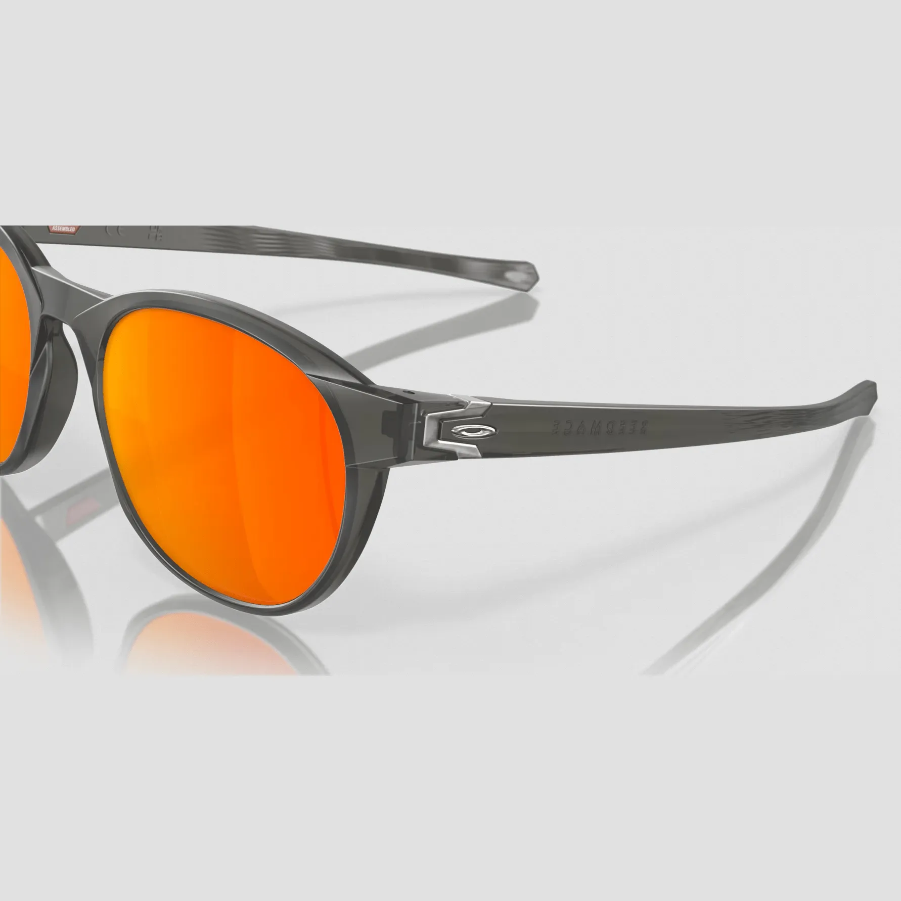 Oakley Reedmace sunglasses - Matte Grey Smoke Prizm Ruby Polarized