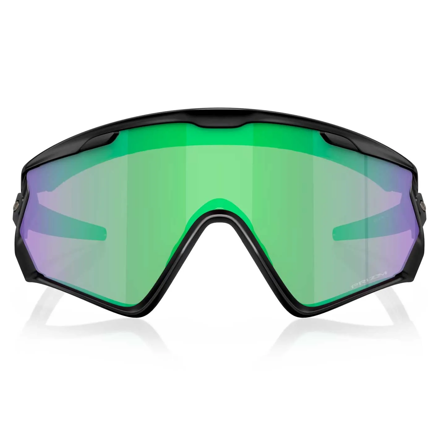 Oakley Wind Jacket 2.0 sunglasses - Matte black prizm road jade