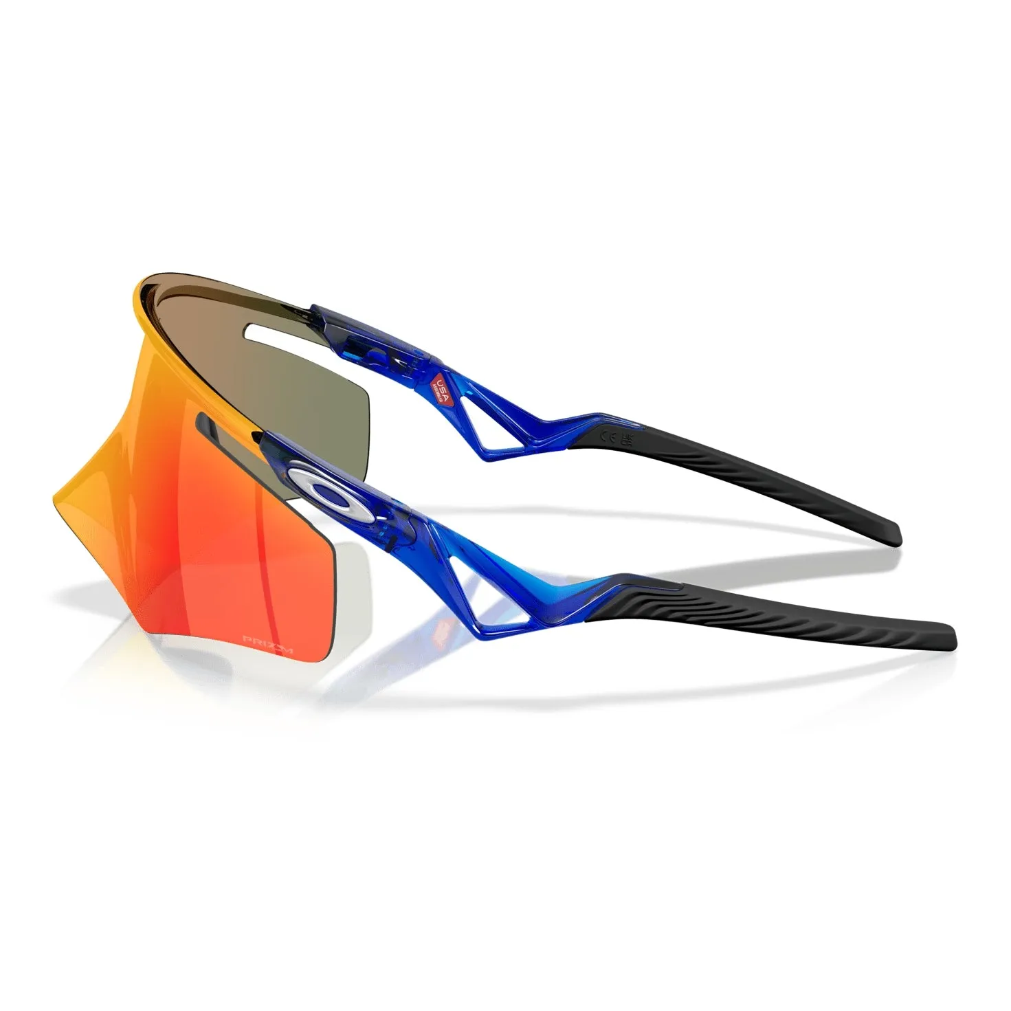 Occhiali Oakley QNTM Kato glasses - Crystal blue prizm ruby