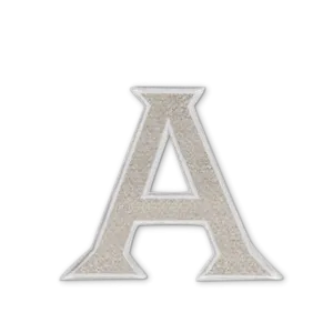 Oliver Thomas Letter Badge - Smoke  A