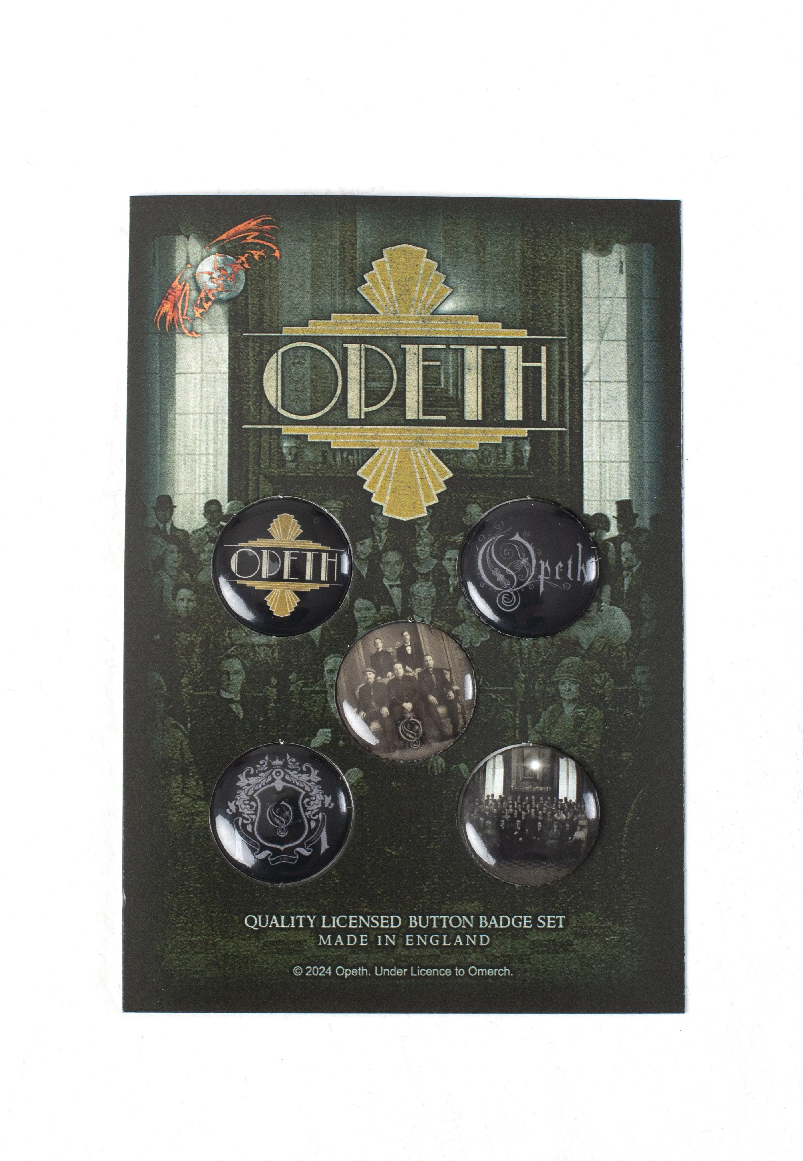 Opeth - The Last Will And Testament - Button
