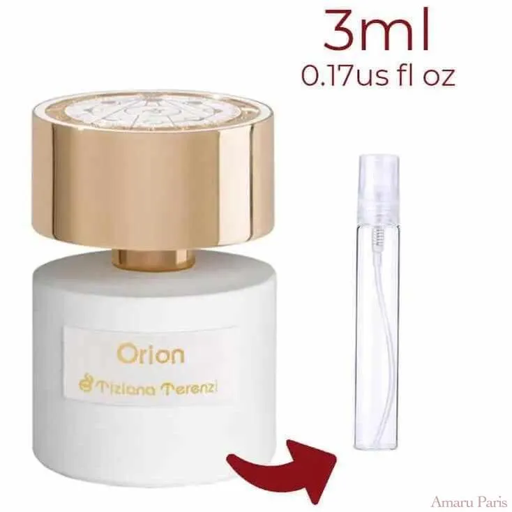 Orion Tiziana Terenzi for women and men Decant Fragrance Samples