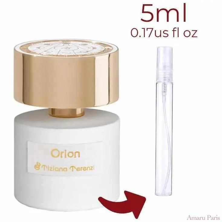 Orion Tiziana Terenzi for women and men Decant Fragrance Samples
