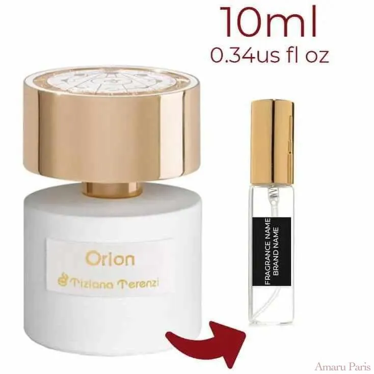 Orion Tiziana Terenzi for women and men Decant Fragrance Samples