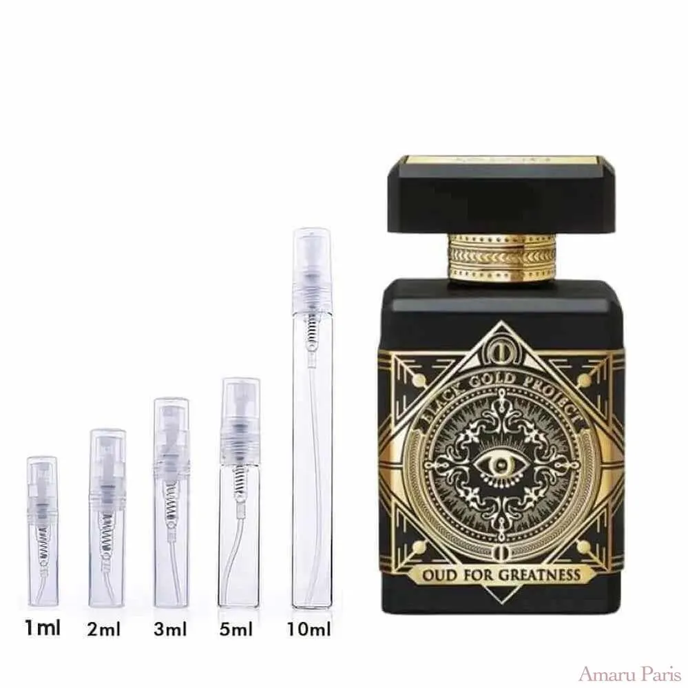 Oud for Greatness Initio Parfums Prives for women and men Decant Fragrance Samples