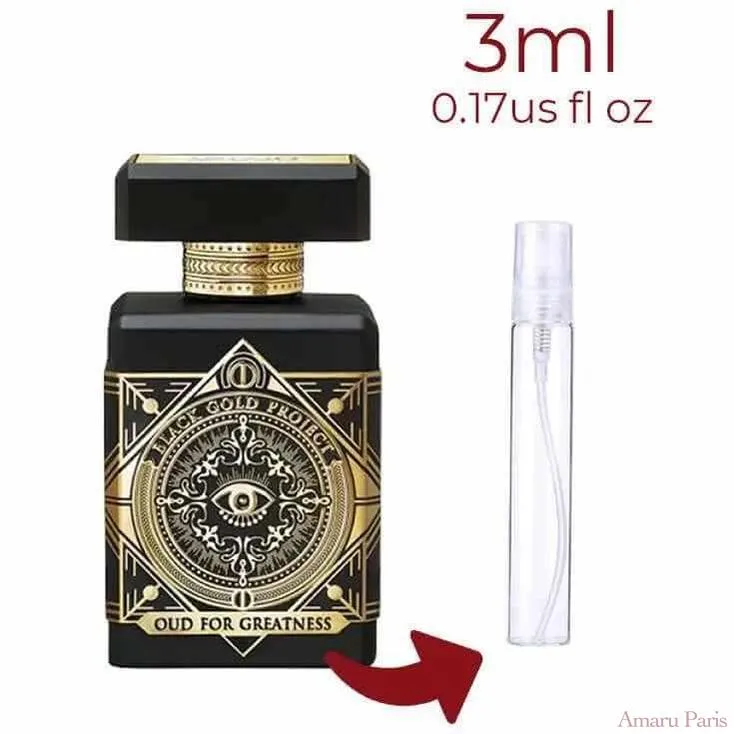 Oud for Greatness Initio Parfums Prives for women and men Decant Fragrance Samples
