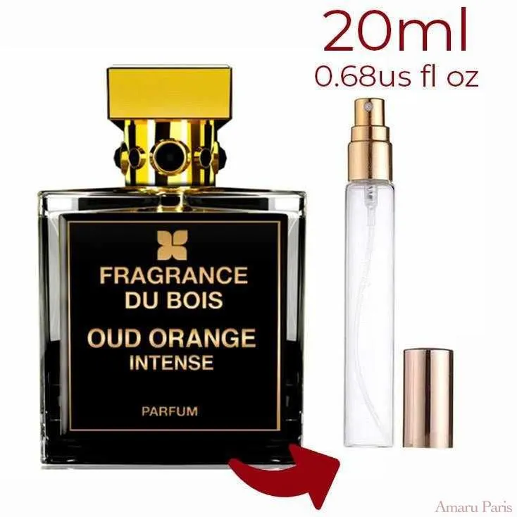 Oud Orange Intense Fragrance Du Bois for women and men Decant Samples