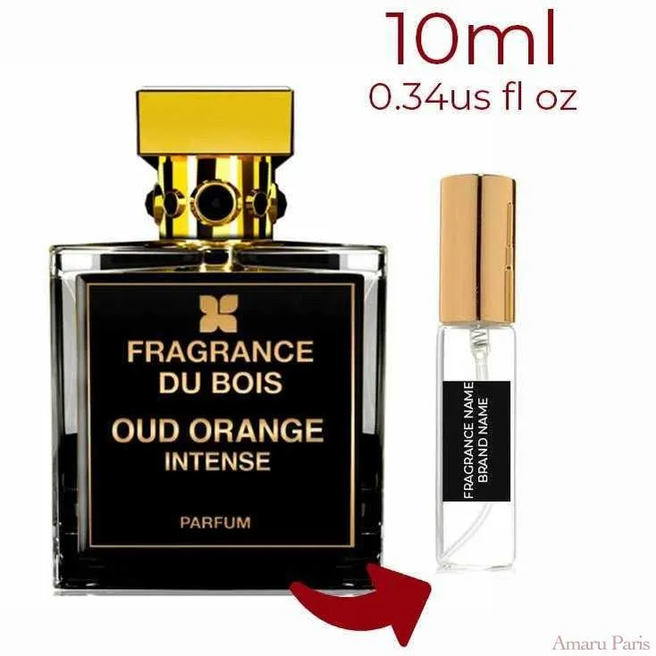 Oud Orange Intense Fragrance Du Bois for women and men Decant Samples