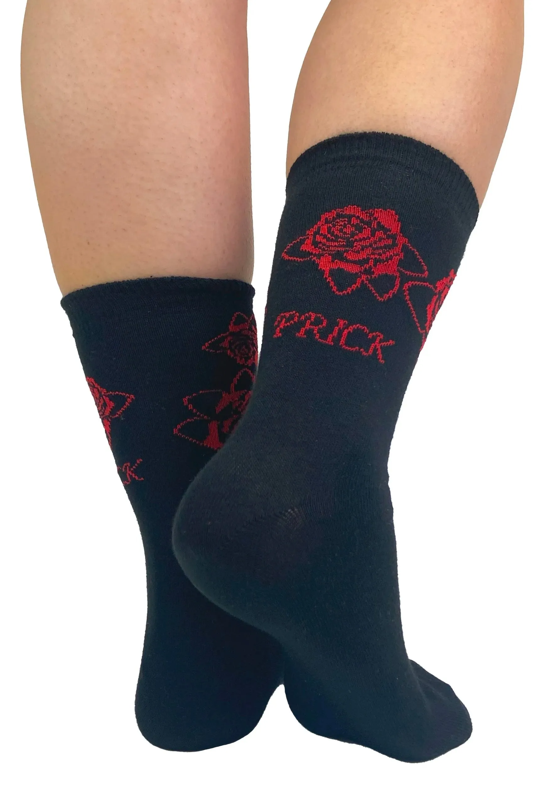 Pamela Mann - Prick Of The Rose Ankle Black - Socks