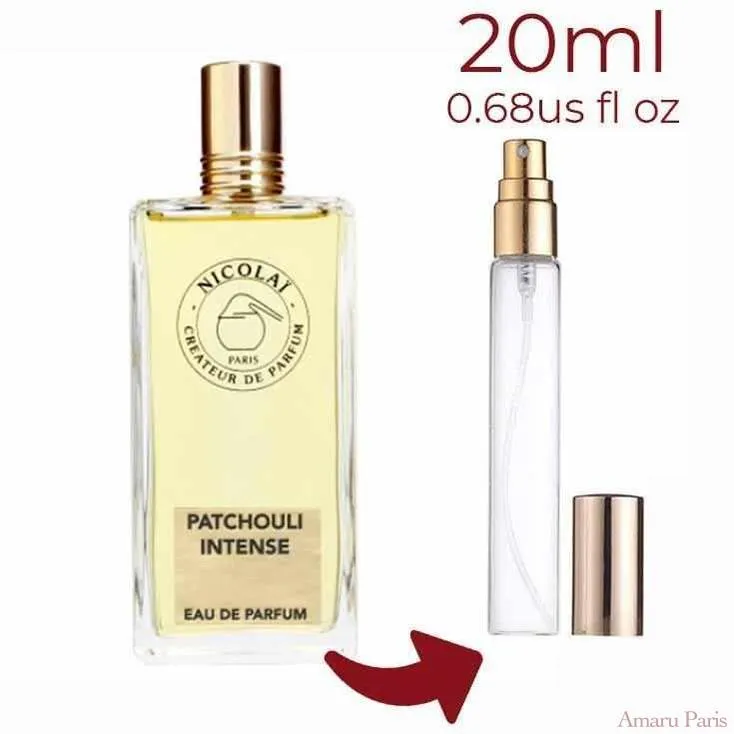 Patchouli Intense Nicolai Parfumeur Createur for women and men Decant Samples