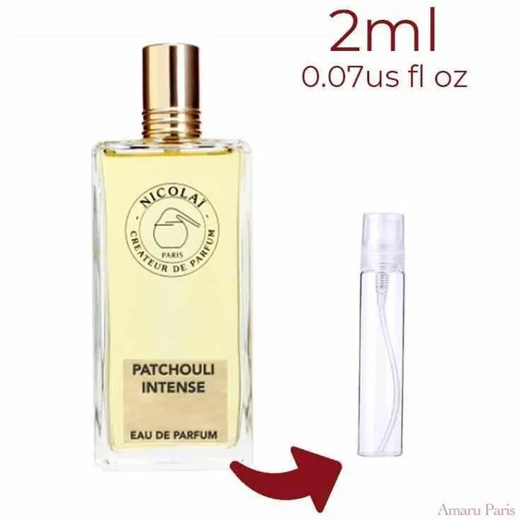 Patchouli Intense Nicolai Parfumeur Createur for women and men Decant Samples