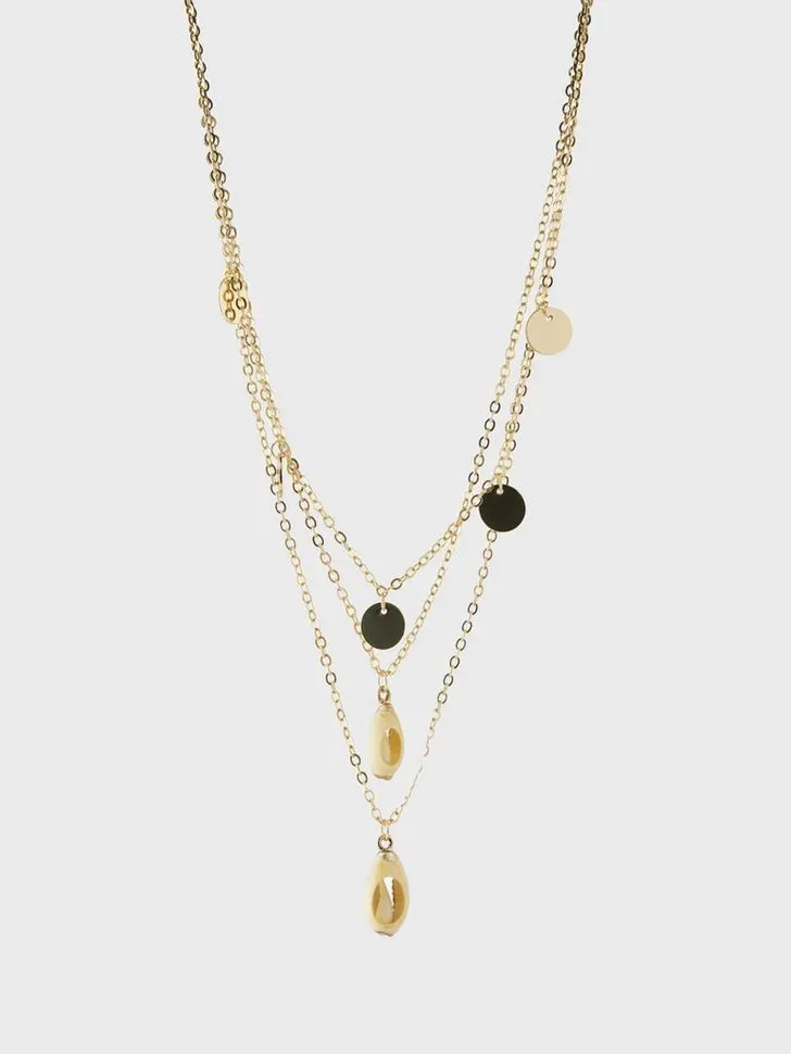 Pcvigola Combi Necklace (Gold)