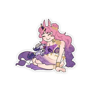 PegasusWitchSelene Chibi Sticker