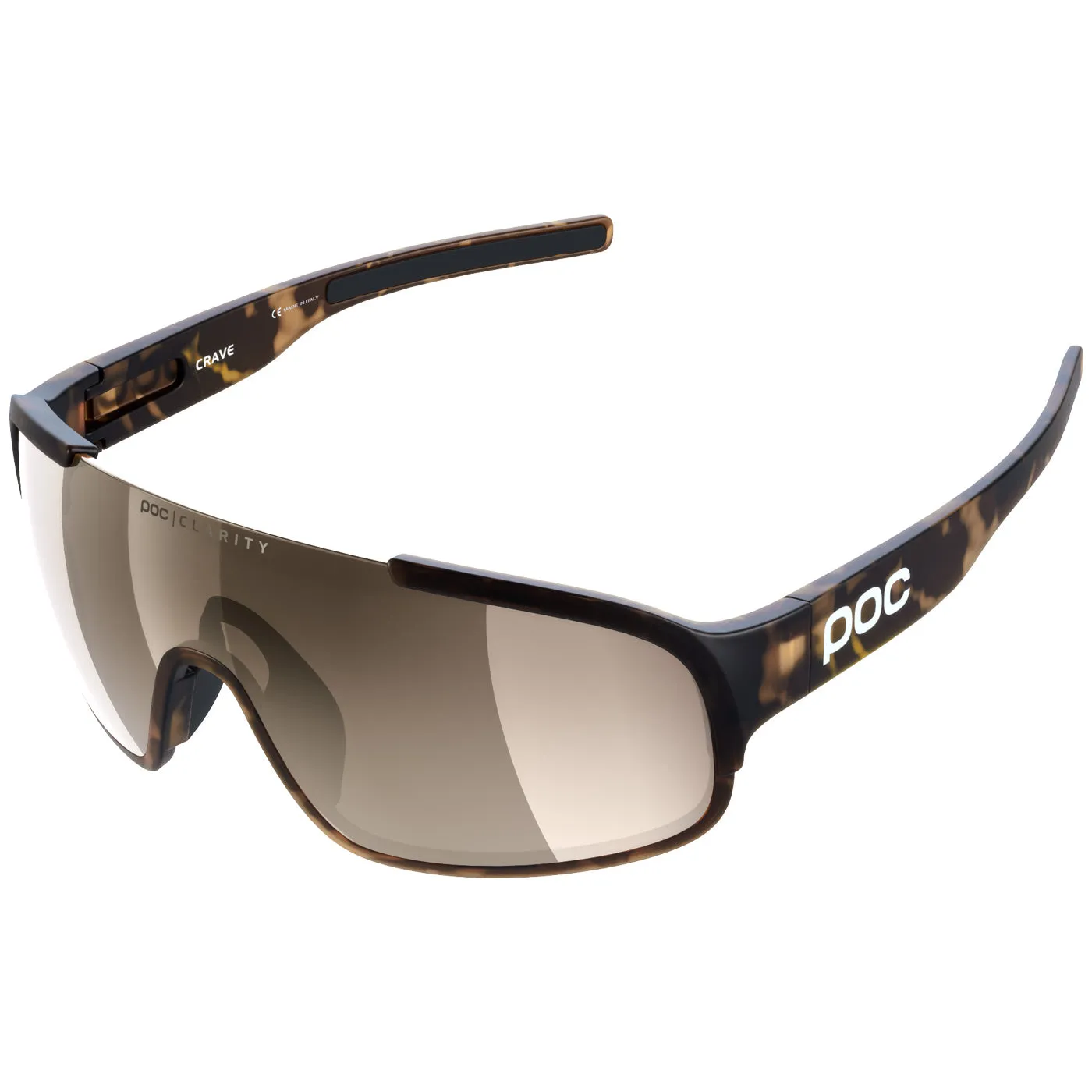 Poc Crave Clarity sunglasses - Tortoise Brown Mirror