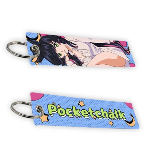 Pocketchalk Jet Tag Keychain