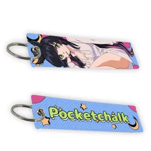 Pocketchalk Jet Tag Keychain