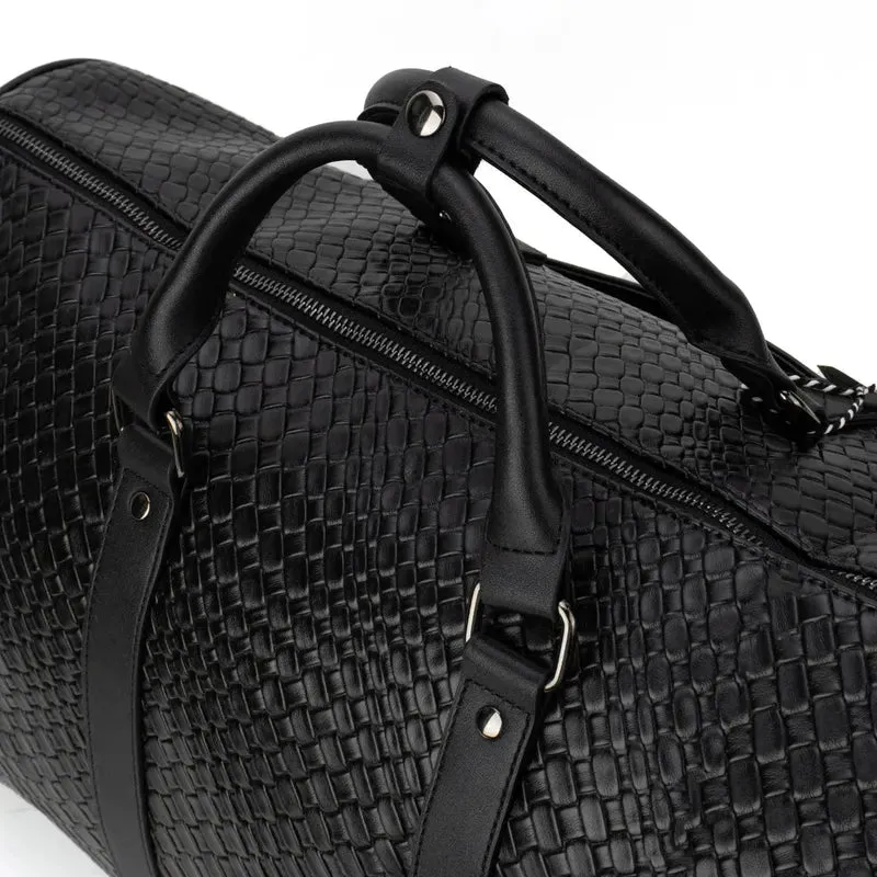 preneLOVE Brock Vegan Duffle Bag - Black
