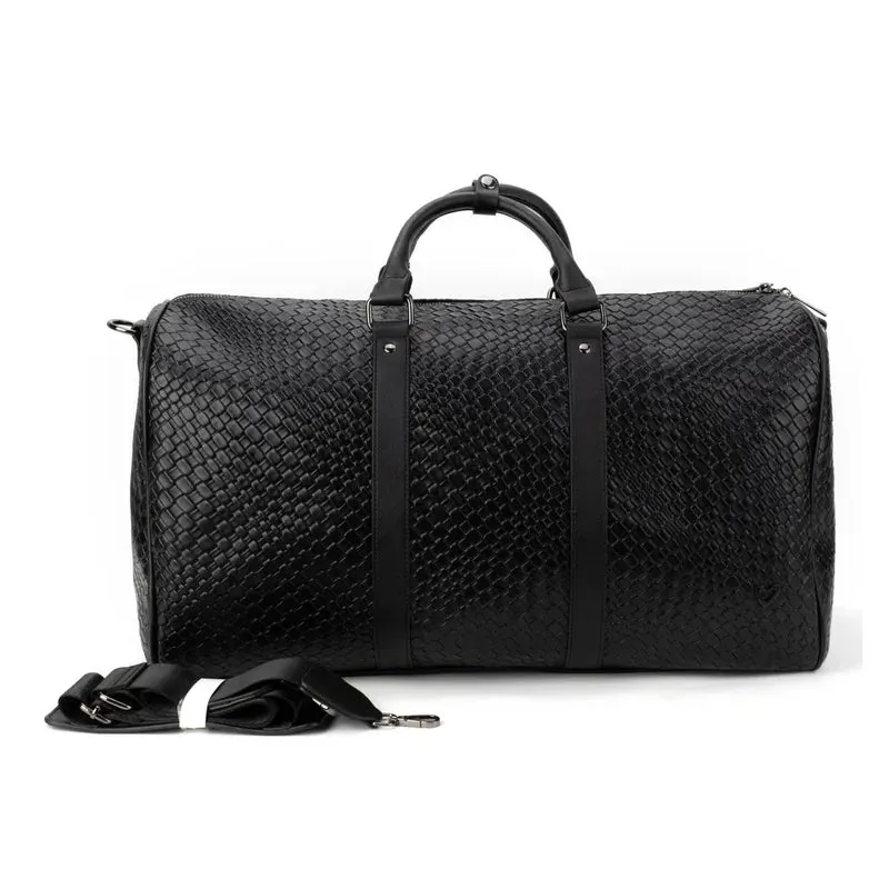 preneLOVE Brock Vegan Duffle Bag - Black