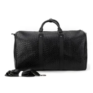 preneLOVE Brock Vegan Duffle Bag - Black