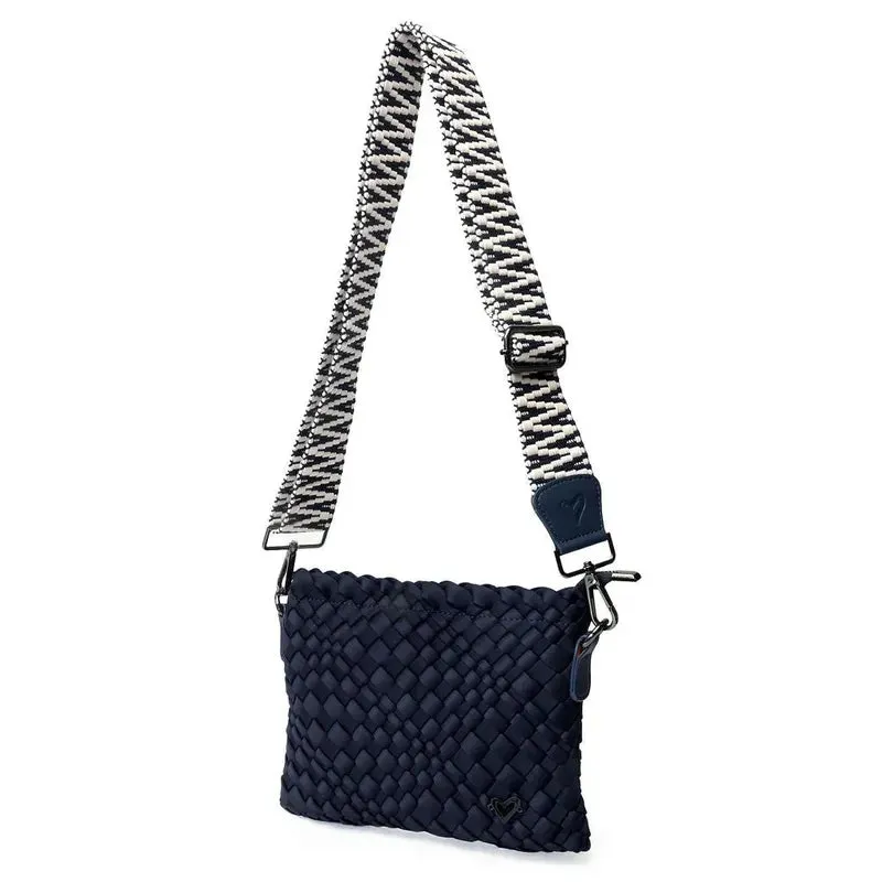 preneLOVE Charlotte Woven Crossbody - Navy