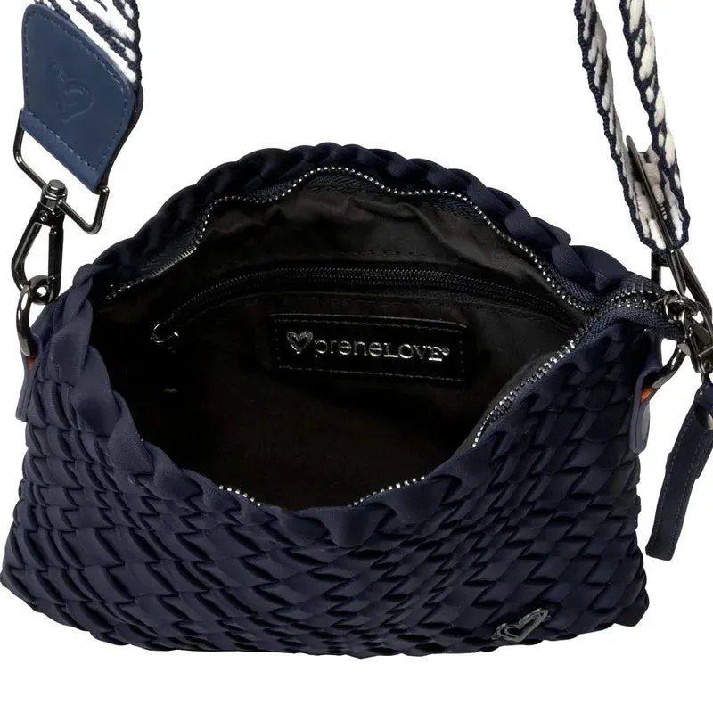 preneLOVE Charlotte Woven Crossbody - Navy