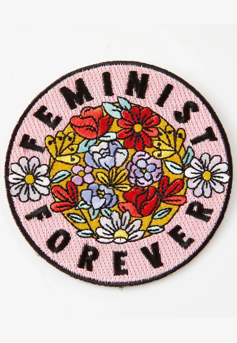 Punky Pins - Feminist Forever Iron On - Patch