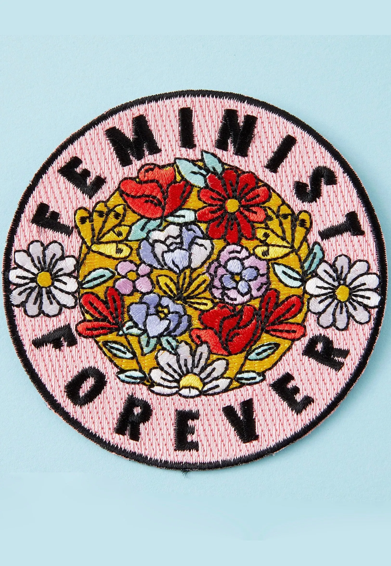 Punky Pins - Feminist Forever Iron On - Patch