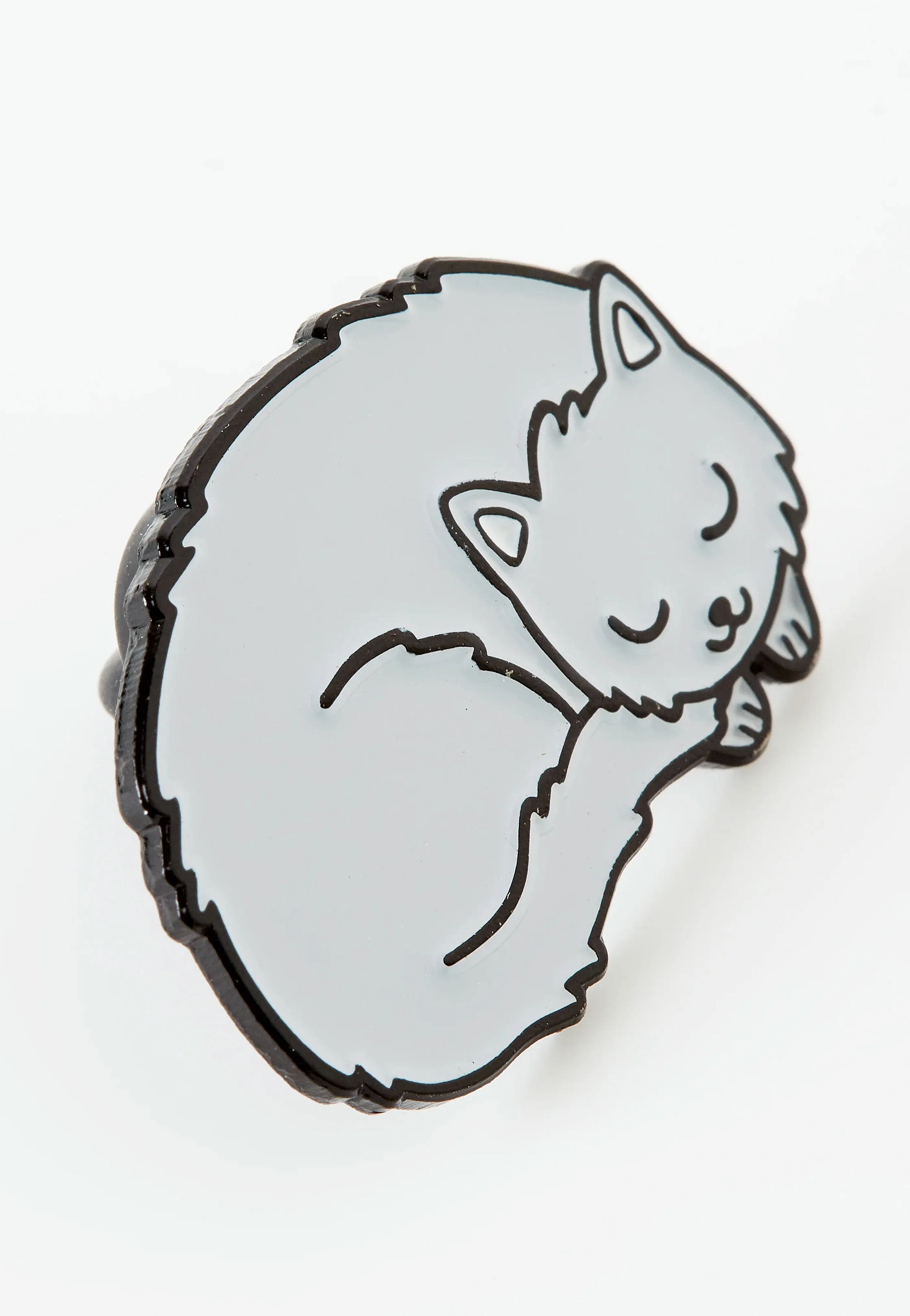 Punky Pins - Grey Kitty Soft - Pin