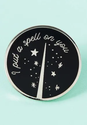 Punky Pins - I Put A Spell On You Black - Pin