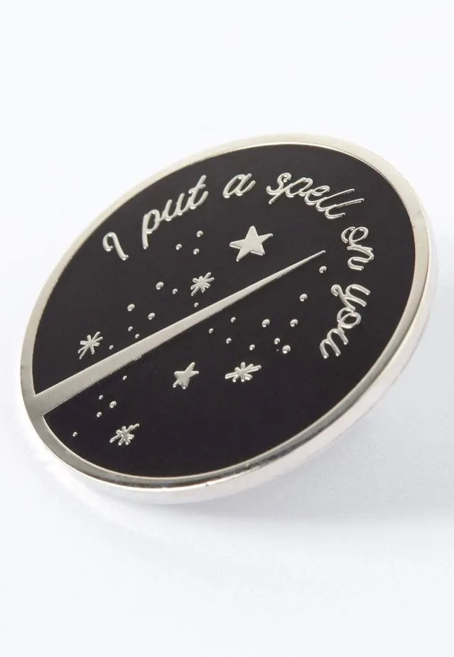 Punky Pins - I Put A Spell On You Black - Pin