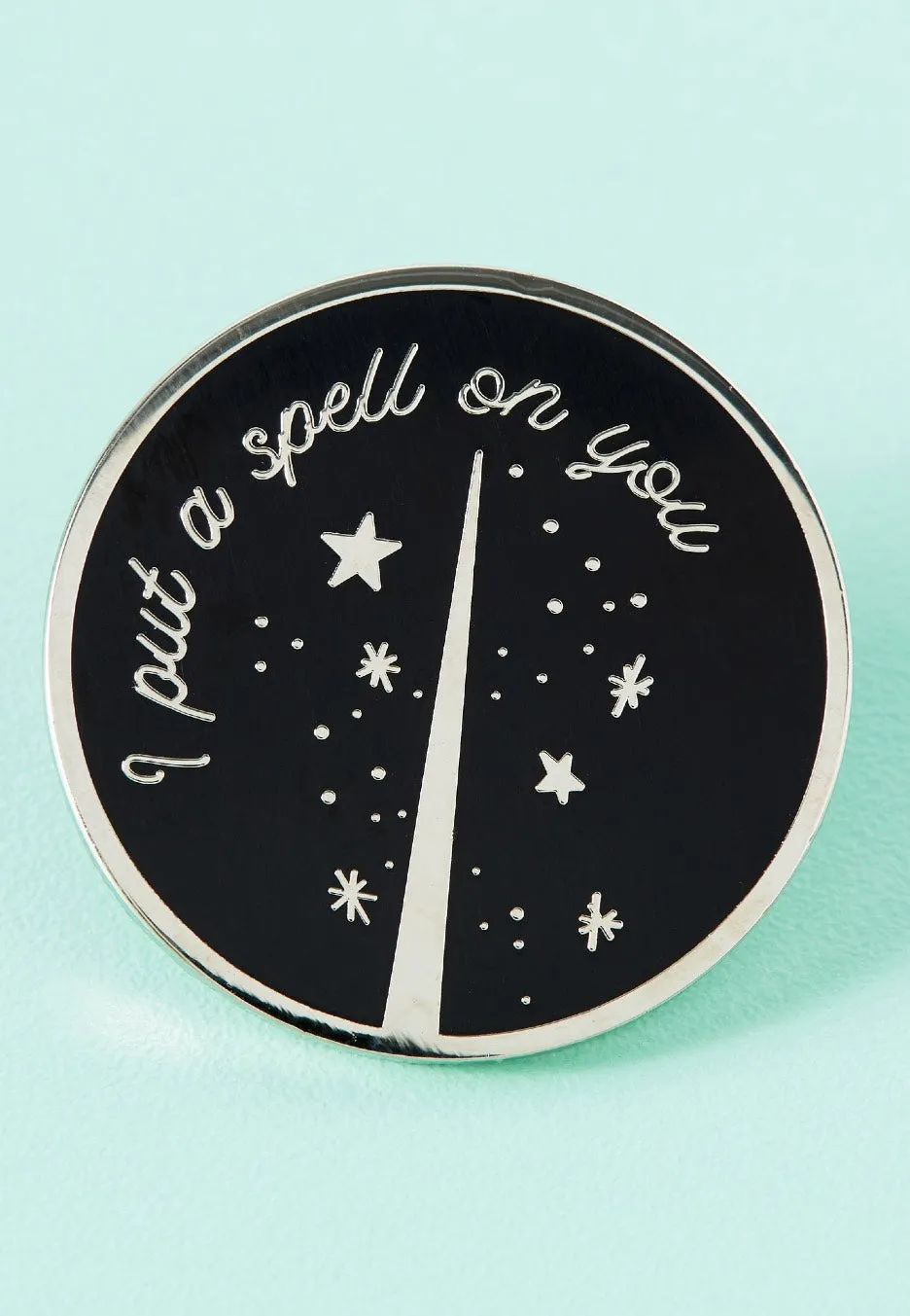 Punky Pins - I Put A Spell On You Black - Pin