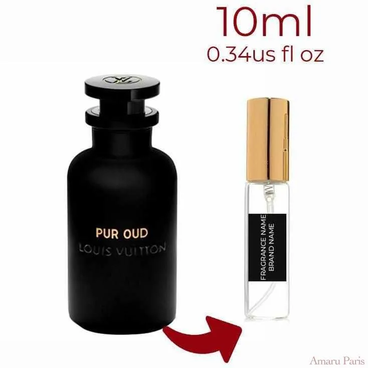 Pure Oud Louis Vuitton for women and men Decant Samples