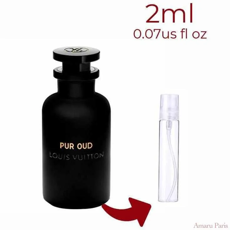 Pure Oud Louis Vuitton for women and men Decant Samples