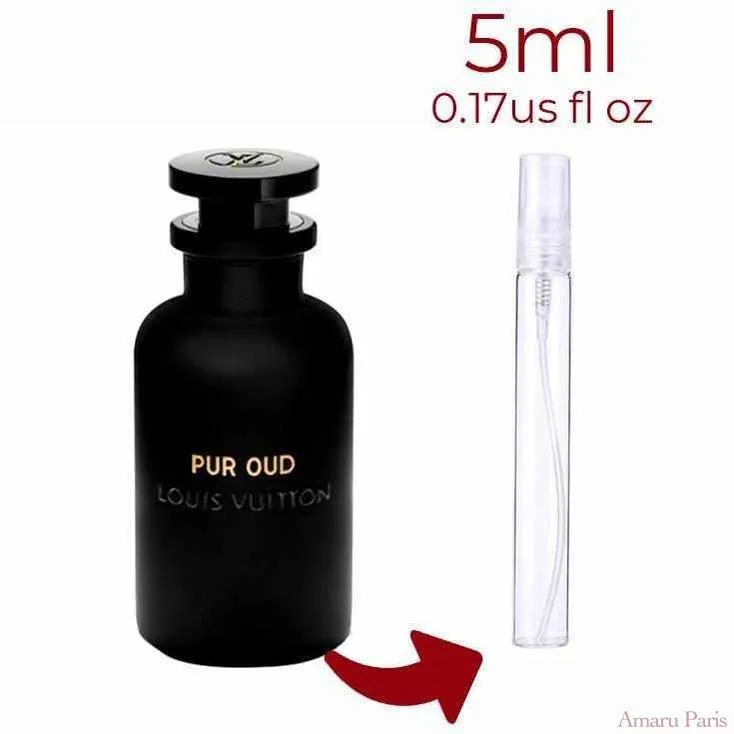 Pure Oud Louis Vuitton for women and men Decant Samples